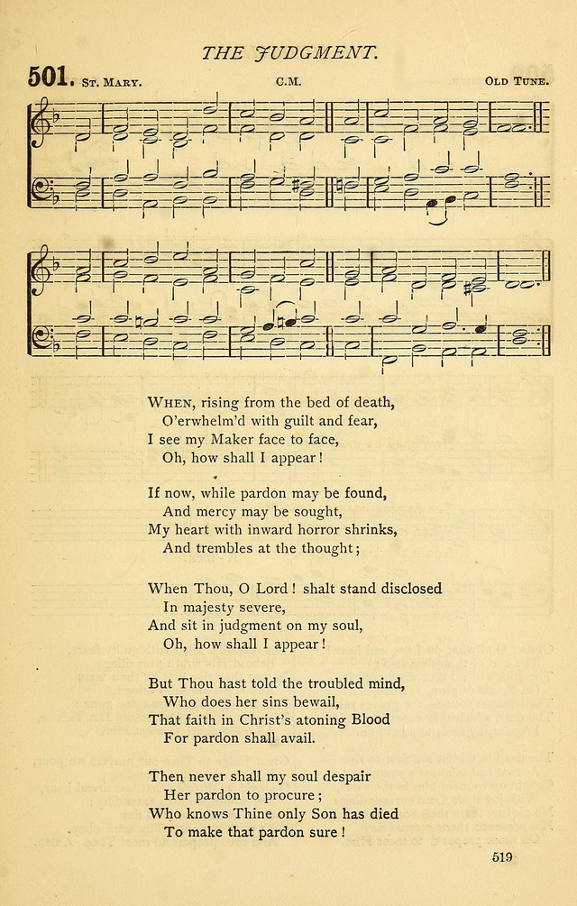 Church Hymnal page 519