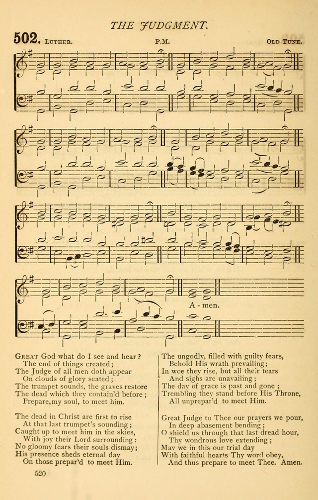 Church Hymnal page 520