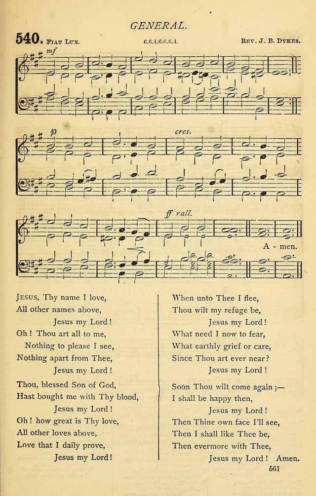 Church Hymnal page 561