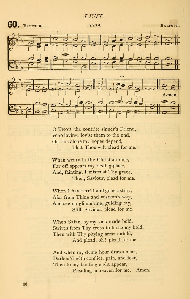 Church Hymnal page 66