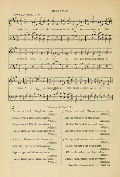 The Coronation Hymnal: a selection of hymns and songs page 8