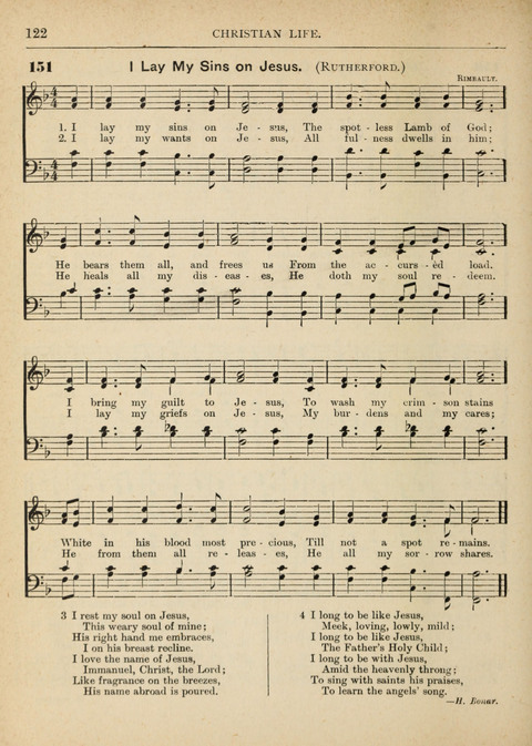 The Canadian Hymnal: a collection of hymns and music for Sunday schools, Epworth leagues, prayer and praise meetings, family circles, etc. (Revised and enlarged) page 122