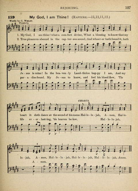 The Canadian Hymnal: a collection of hymns and music for Sunday schools, Epworth leagues, prayer and praise meetings, family circles, etc. (Revised and enlarged) page 127