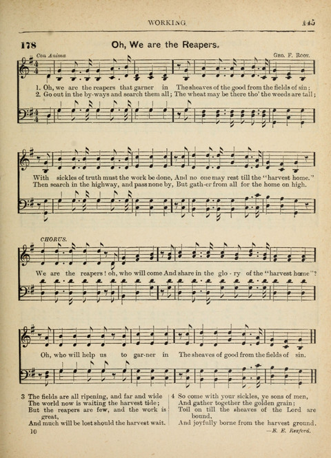 The Canadian Hymnal: a collection of hymns and music for Sunday schools, Epworth leagues, prayer and praise meetings, family circles, etc. (Revised and enlarged) page 145