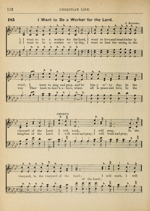 The Canadian Hymnal: a collection of hymns and music for Sunday schools, Epworth leagues, prayer and praise meetings, family circles, etc. (Revised and enlarged) page 152