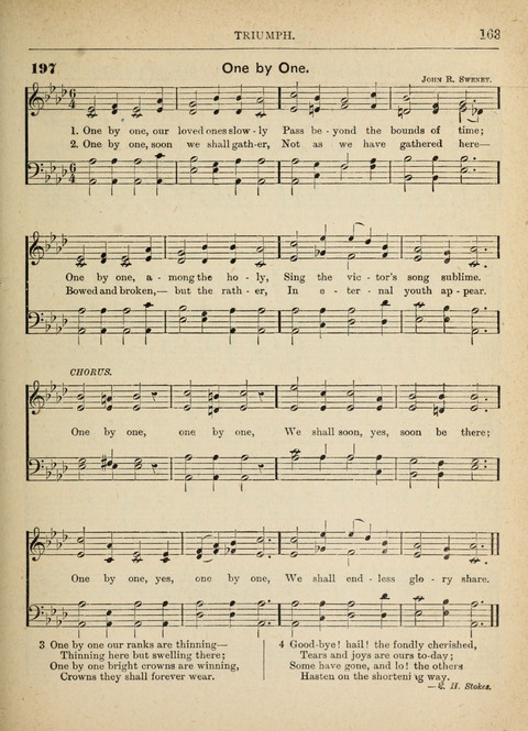 The Canadian Hymnal: a collection of hymns and music for Sunday schools, Epworth leagues, prayer and praise meetings, family circles, etc. (Revised and enlarged) page 163