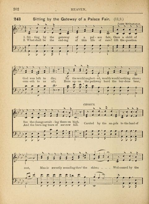 The Canadian Hymnal: a collection of hymns and music for Sunday schools, Epworth leagues, prayer and praise meetings, family circles, etc. (Revised and enlarged) page 202