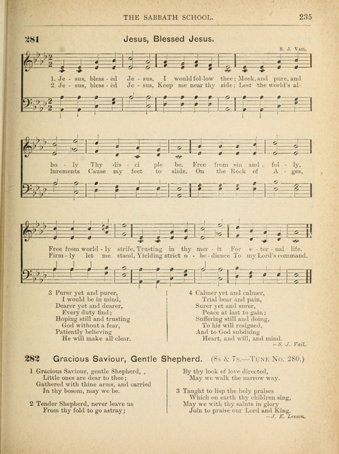 The Canadian Hymnal: a collection of hymns and music for Sunday schools, Epworth leagues, prayer and praise meetings, family circles, etc. (Revised and enlarged) page 235