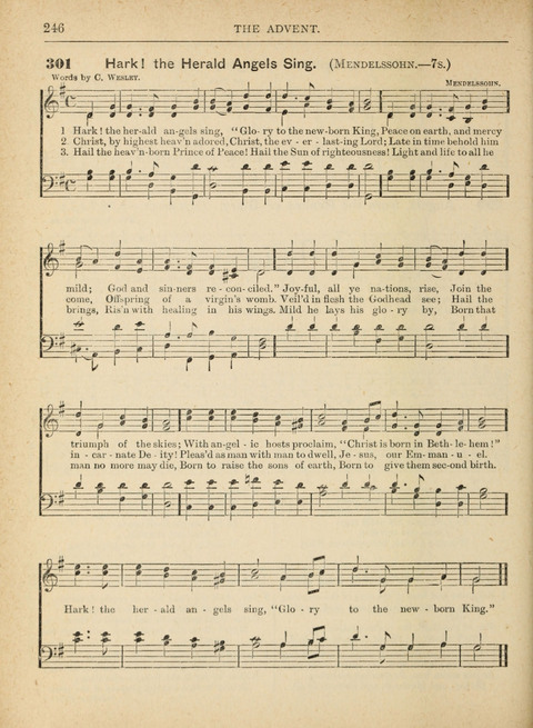 The Canadian Hymnal: a collection of hymns and music for Sunday schools, Epworth leagues, prayer and praise meetings, family circles, etc. (Revised and enlarged) page 246