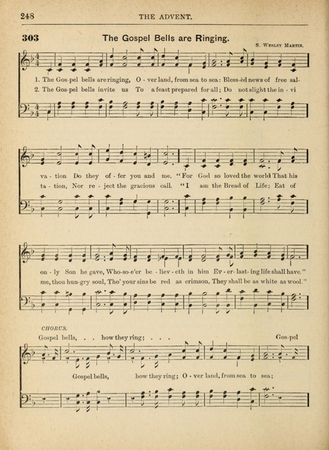 The Canadian Hymnal: a collection of hymns and music for Sunday schools, Epworth leagues, prayer and praise meetings, family circles, etc. (Revised and enlarged) page 248