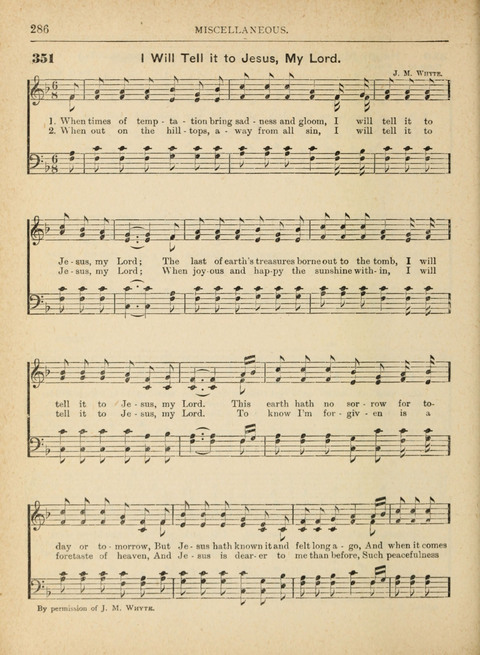 The Canadian Hymnal: a collection of hymns and music for Sunday schools, Epworth leagues, prayer and praise meetings, family circles, etc. (Revised and enlarged) page 286