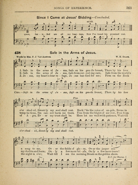 The Canadian Hymnal: a collection of hymns and music for Sunday schools, Epworth leagues, prayer and praise meetings, family circles, etc. (Revised and enlarged) page 363