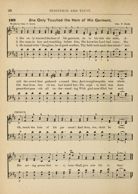 The Canadian Hymnal: a collection of hymns and music for Sunday schools, Epworth leagues, prayer and praise meetings, family circles, etc. (Revised and enlarged) page 90