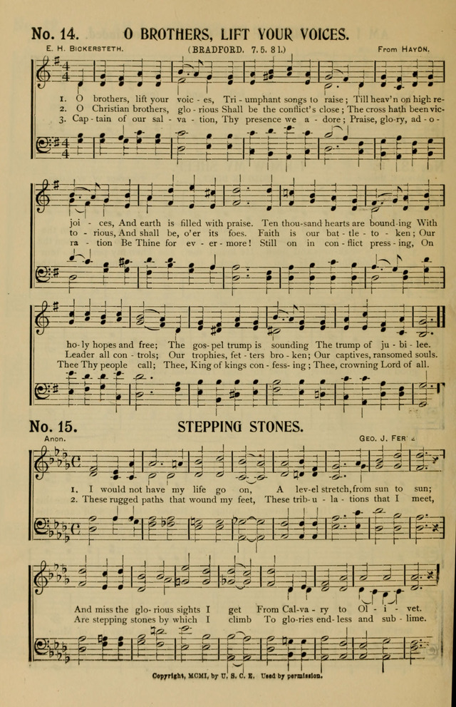 Consecrated Hymns page 14