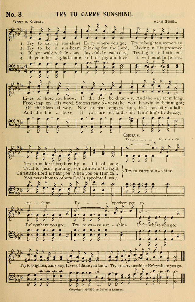 Consecrated Hymns page 3