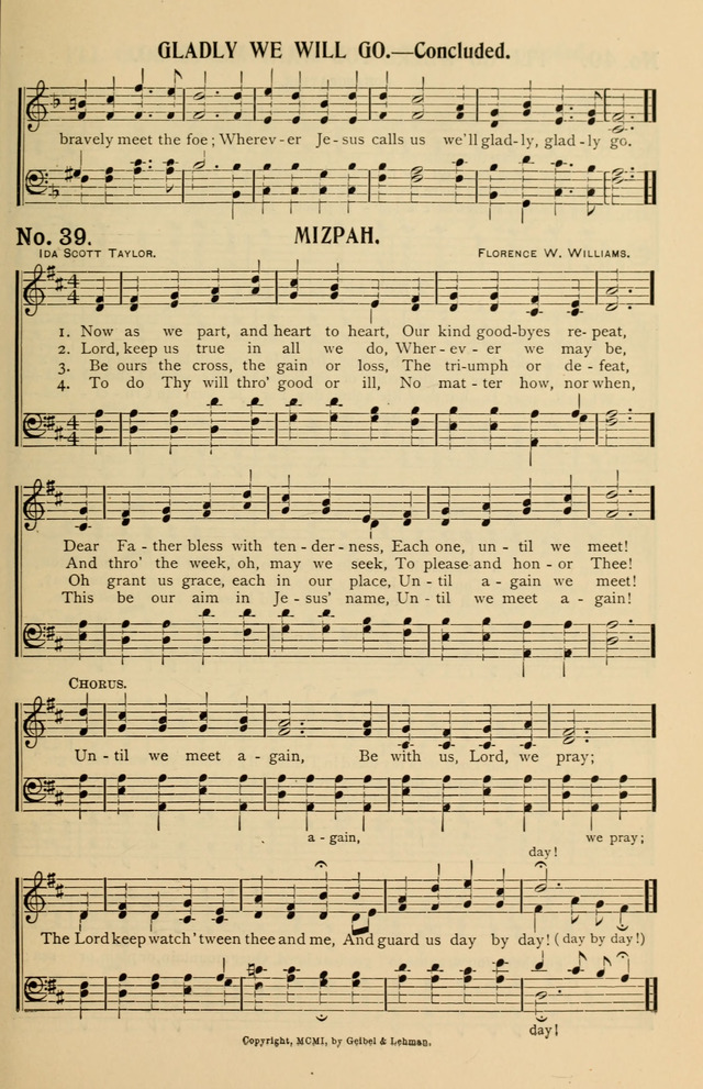 Consecrated Hymns page 37