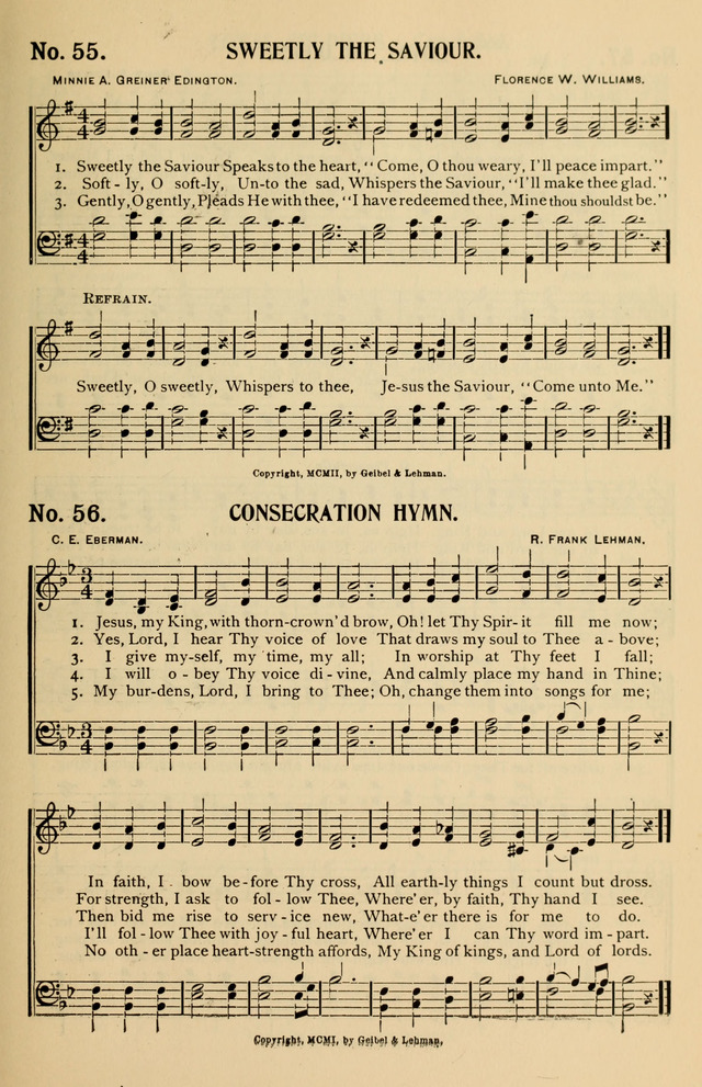 Consecrated Hymns page 51