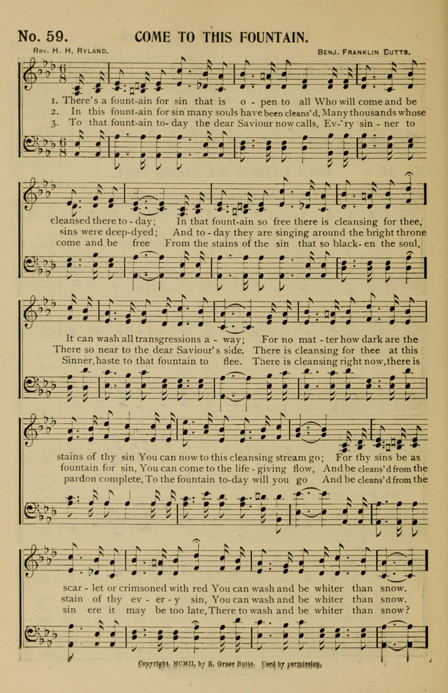 Consecrated Hymns page 54