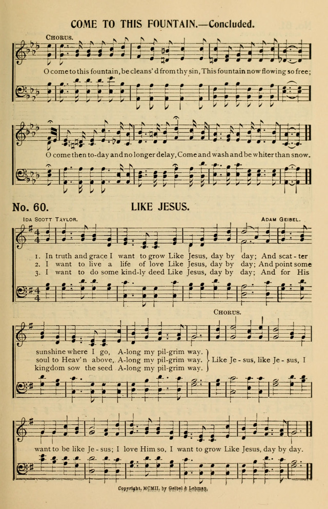 Consecrated Hymns page 55