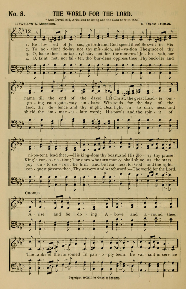 Consecrated Hymns page 8