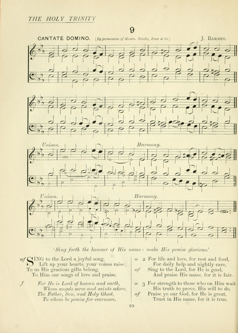 The Church Hymnary page 10