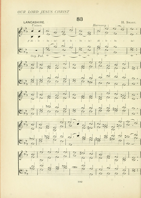 The Church Hymnary page 102