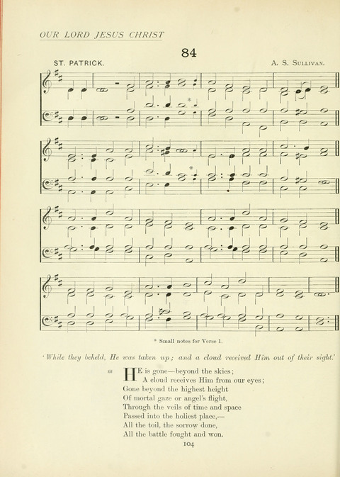 The Church Hymnary page 104