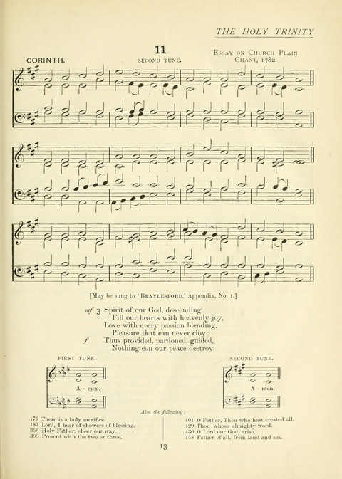 The Church Hymnary page 13