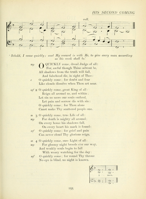 The Church Hymnary page 155