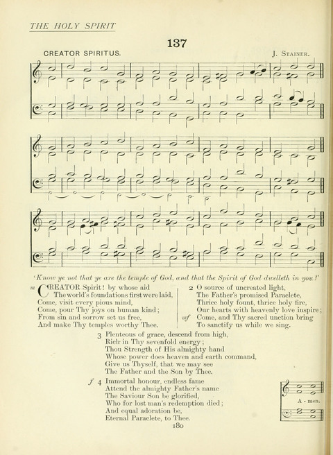 The Church Hymnary page 180