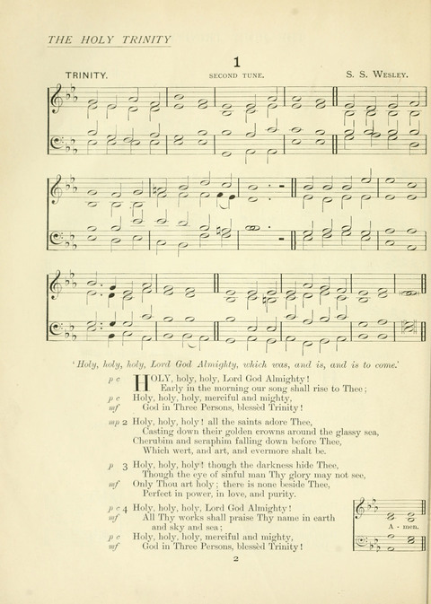 The Church Hymnary page 2