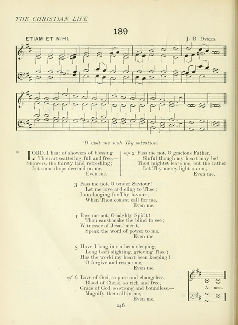 The Church Hymnary page 246