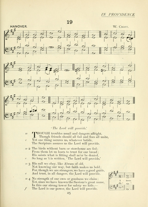 The Church Hymnary page 25