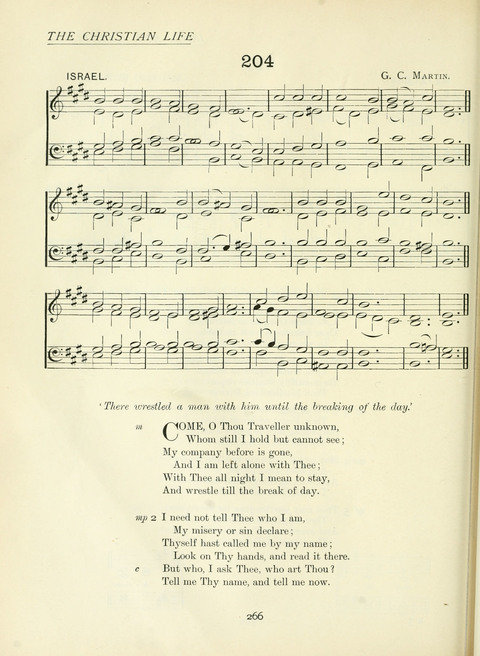 The Church Hymnary page 266