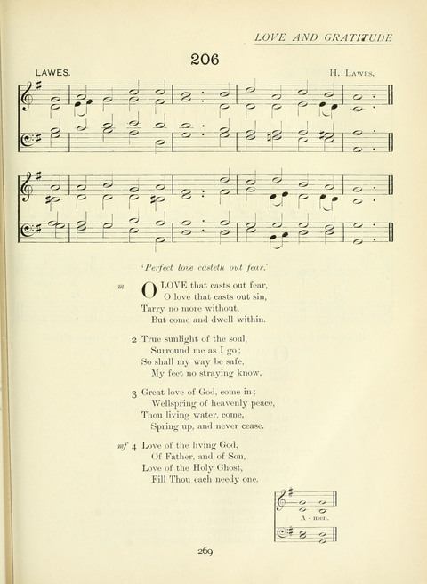 The Church Hymnary page 269
