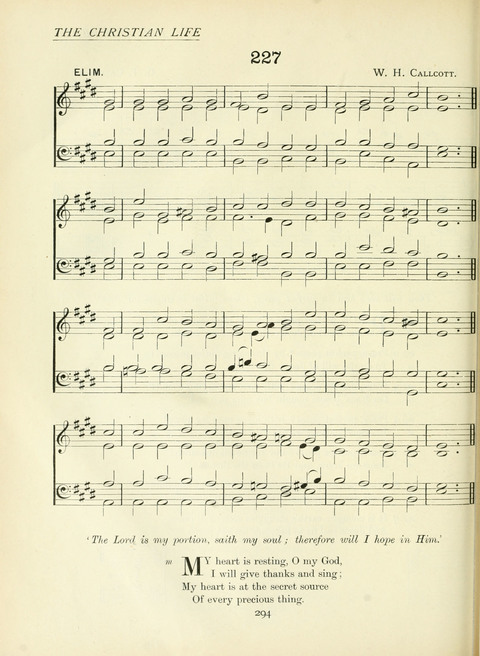 The Church Hymnary page 294