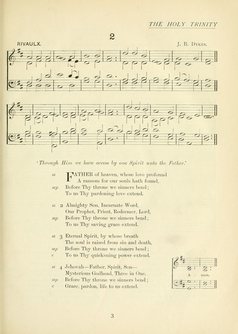 The Church Hymnary page 3