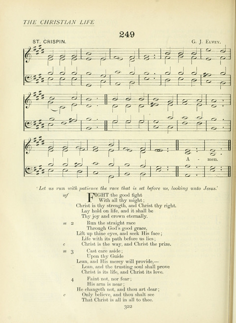 The Church Hymnary page 322