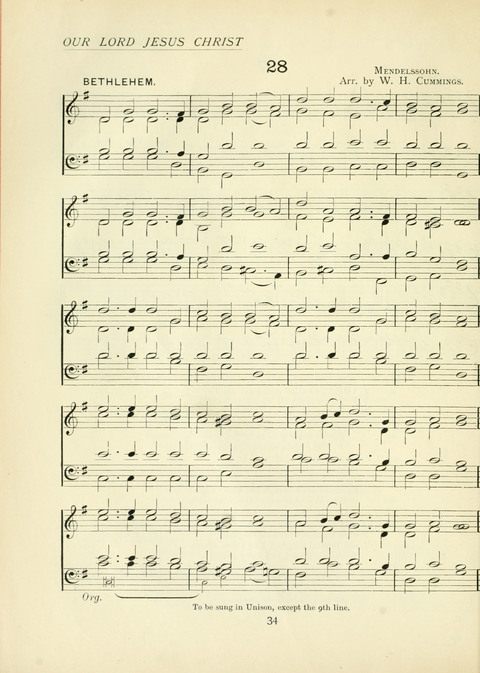 The Church Hymnary page 34