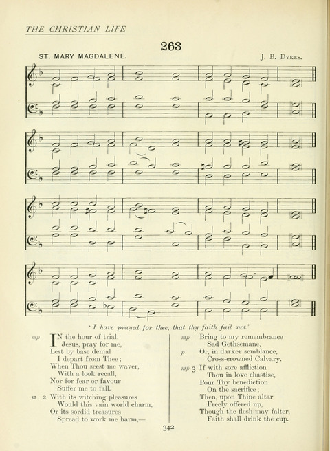 The Church Hymnary page 342