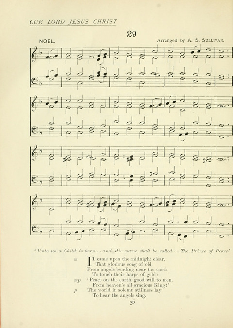 The Church Hymnary page 36