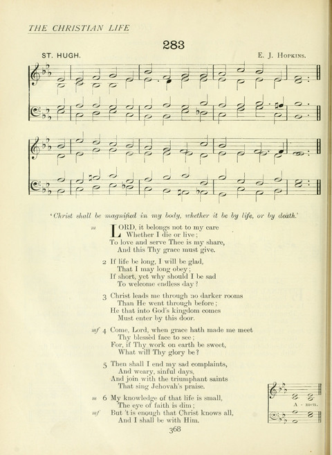 The Church Hymnary page 368