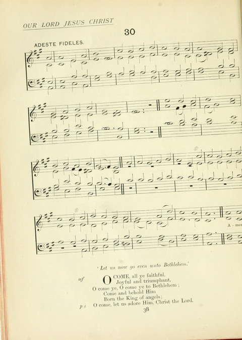 The Church Hymnary page 38