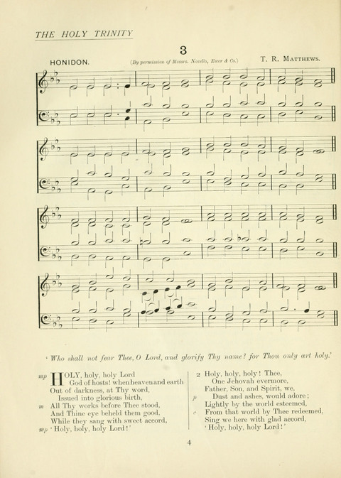 The Church Hymnary page 4