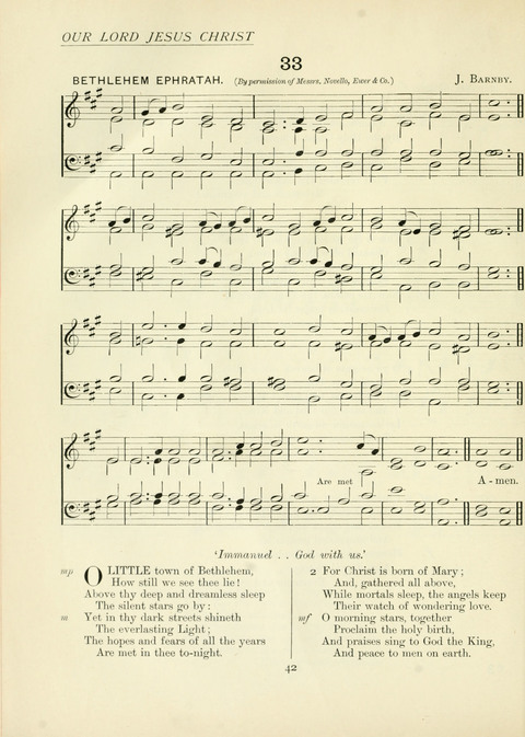 The Church Hymnary page 42