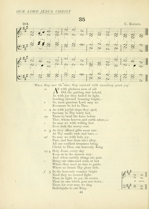 The Church Hymnary page 44