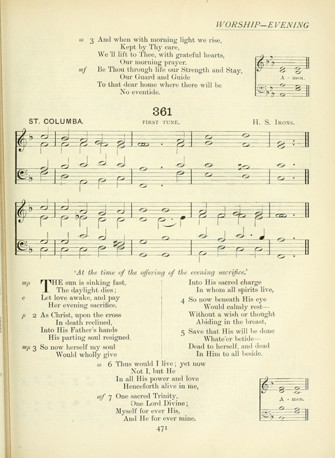 The Church Hymnary page 471