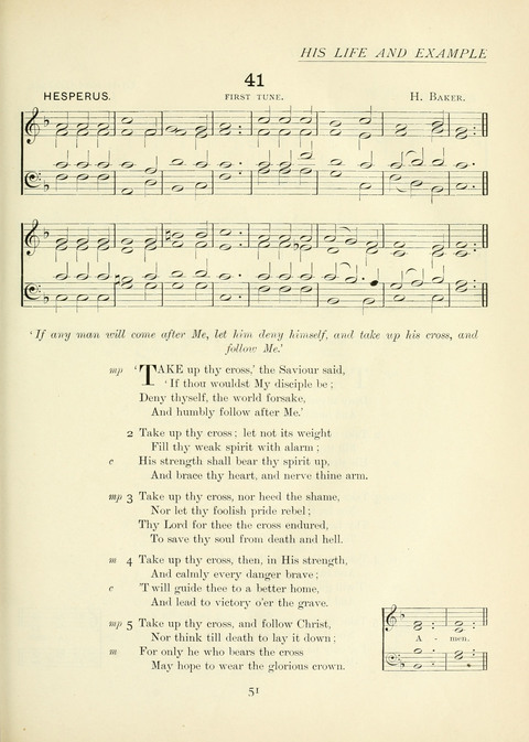 The Church Hymnary page 51
