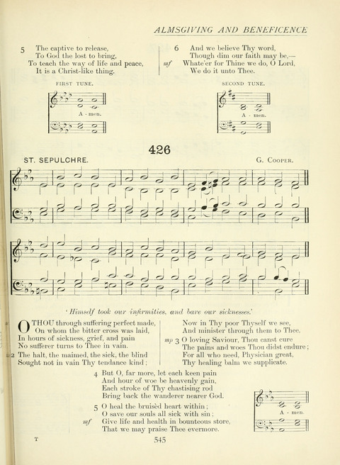 The Church Hymnary page 545