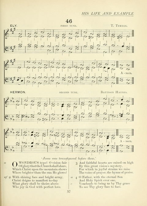 The Church Hymnary page 57